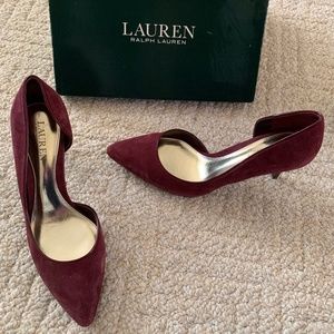 Ralph Lauren Plum shoes